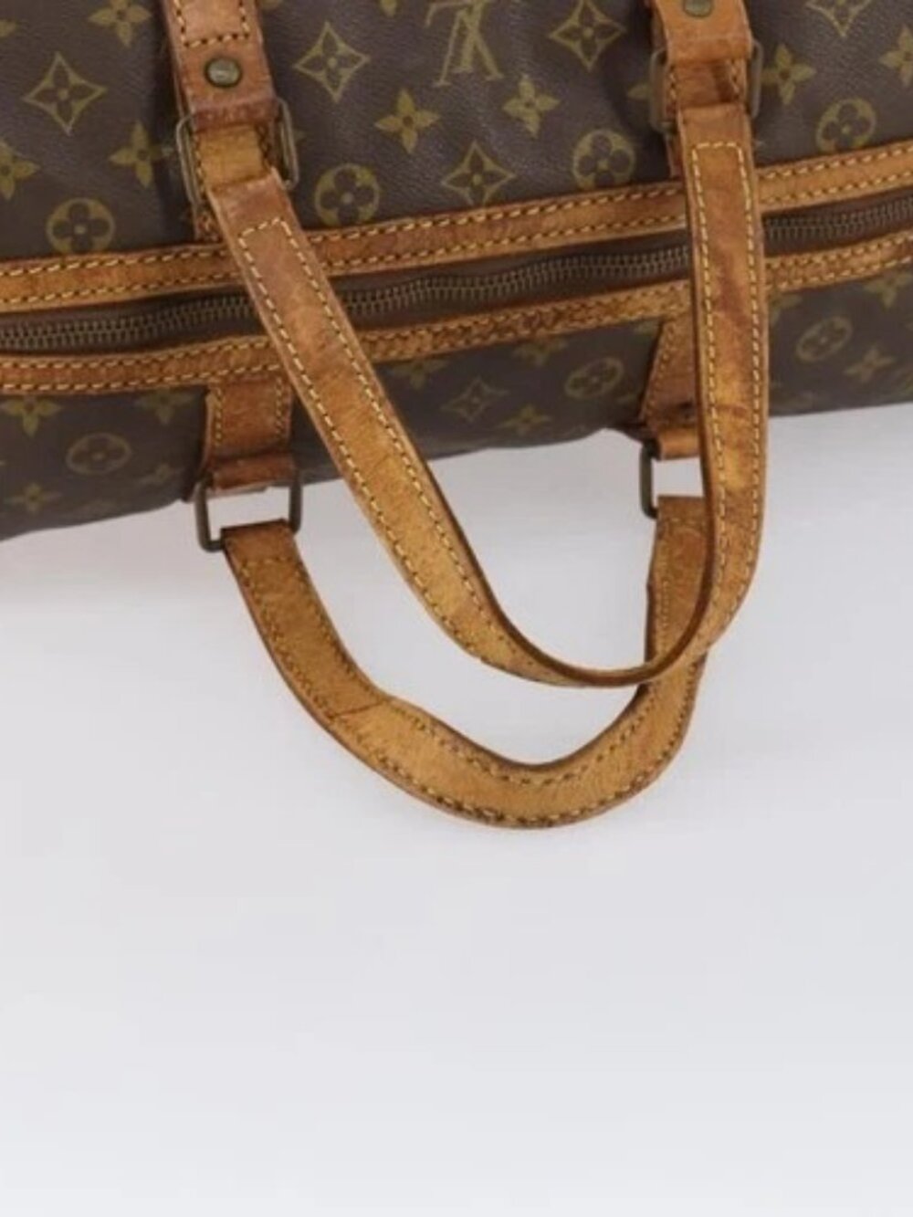LOUIS VUITTON Monogram Sac Souple 45 Boston Bag M41624 LV Auth 148049 - Picture 8 of 16